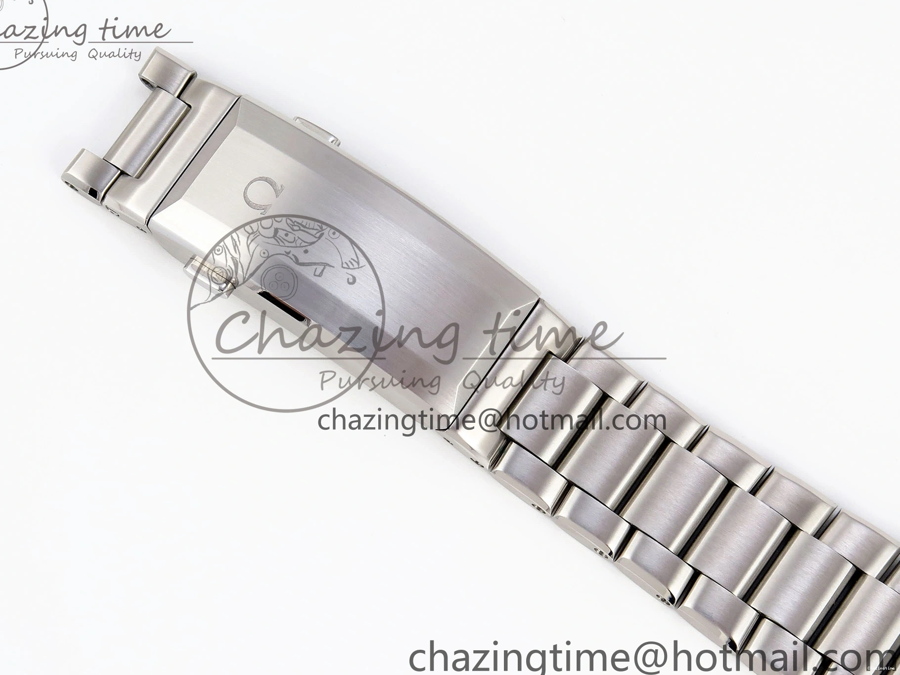 0506 EasyCare SEAMASTER PLANET OCEAN 6000M ULTRA DEEP 45.5MM SS TF 1:1 BEST EDITION BLUE DIAL BLACK BEZEL ON SS BRACELET A 7760